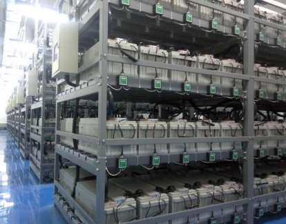 西部光伏储能项目采用熊猫ups电源蓄电池